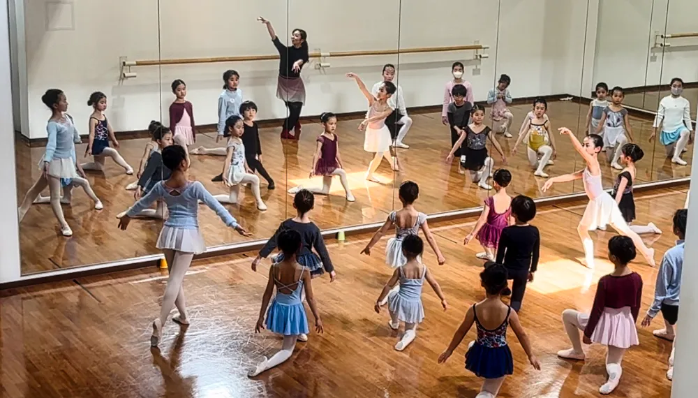 fairy Balletの教室内の様子
